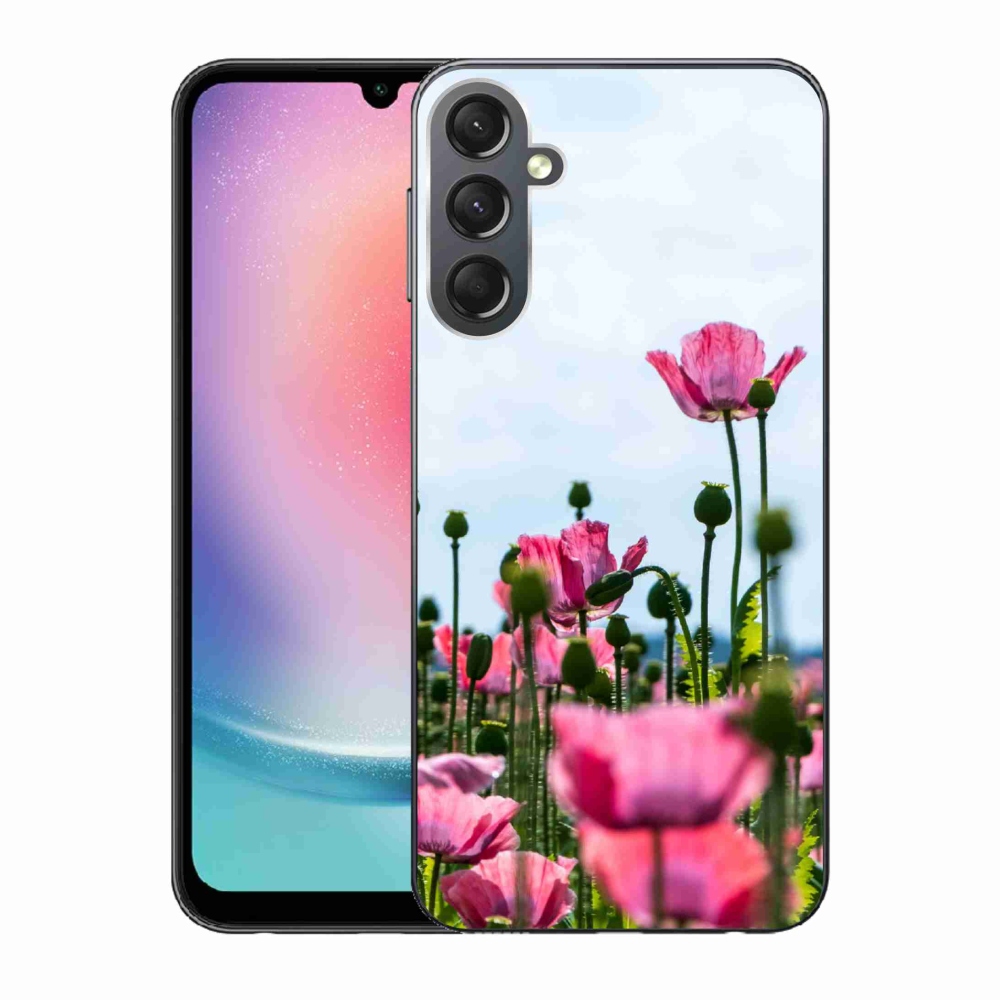 Gél védőhuzat mmCase Samsung Galaxy A24 készülékhez - mákos színű