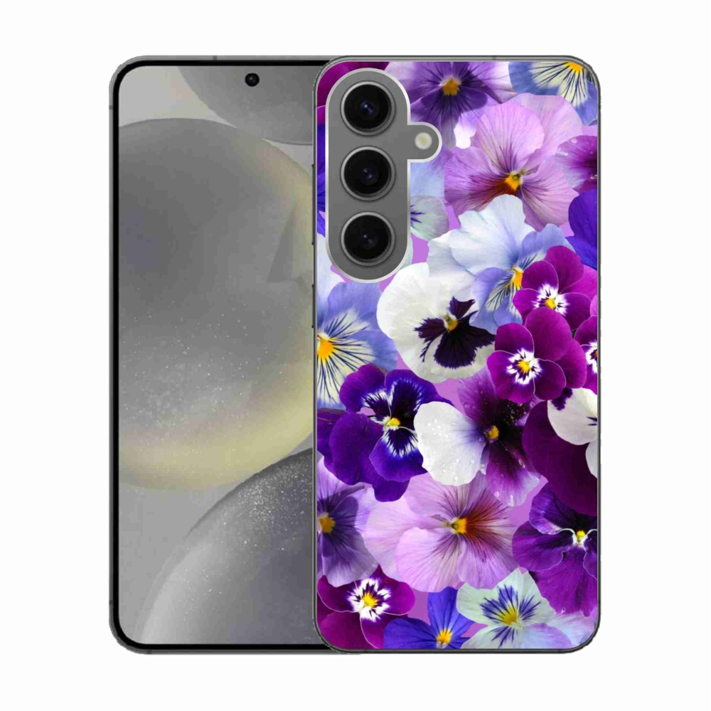 Gél borítás mmCase Samsung Galaxy S24 - virágok 9