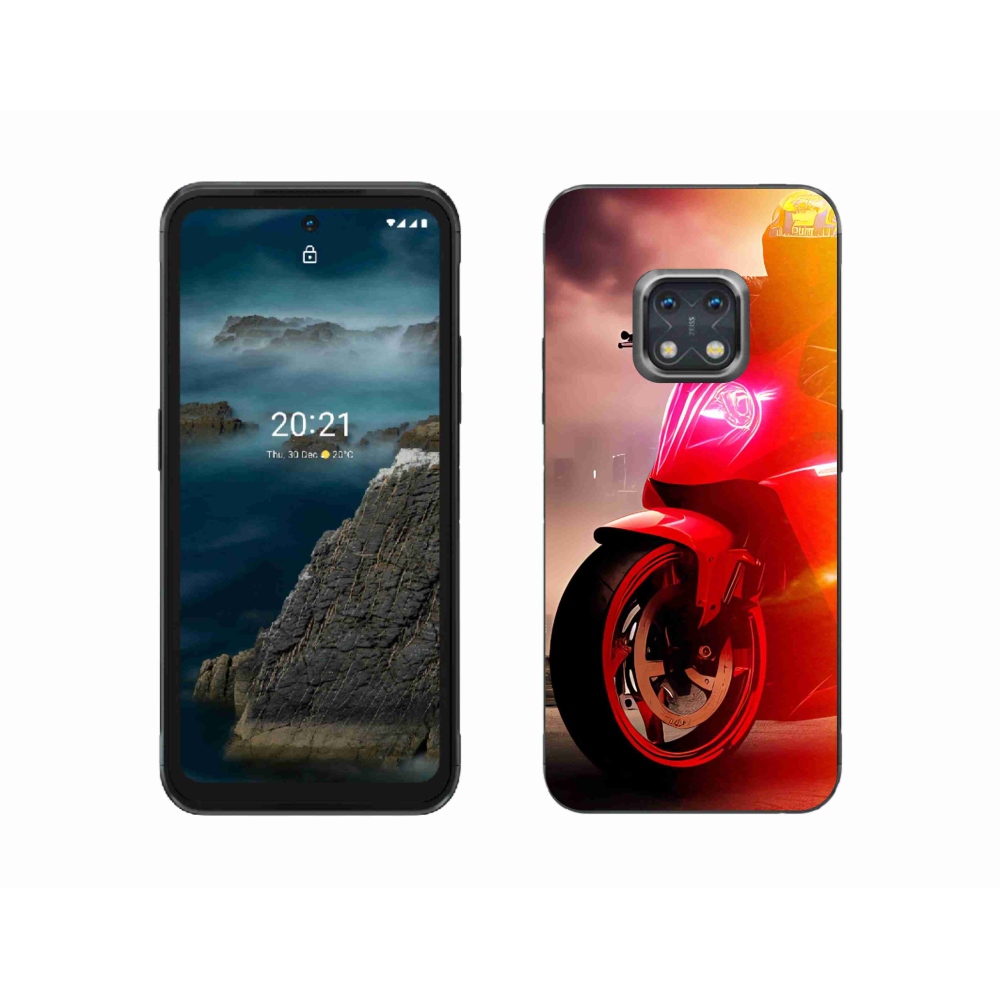 Zselés borítás mmCase a Nokia XR20 készülékhez - motorkerékpár