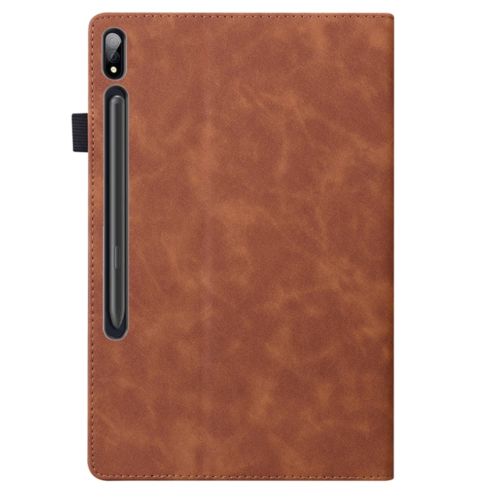 Üzleti táblagép tok Lenovo Tab P12 Pro - barna