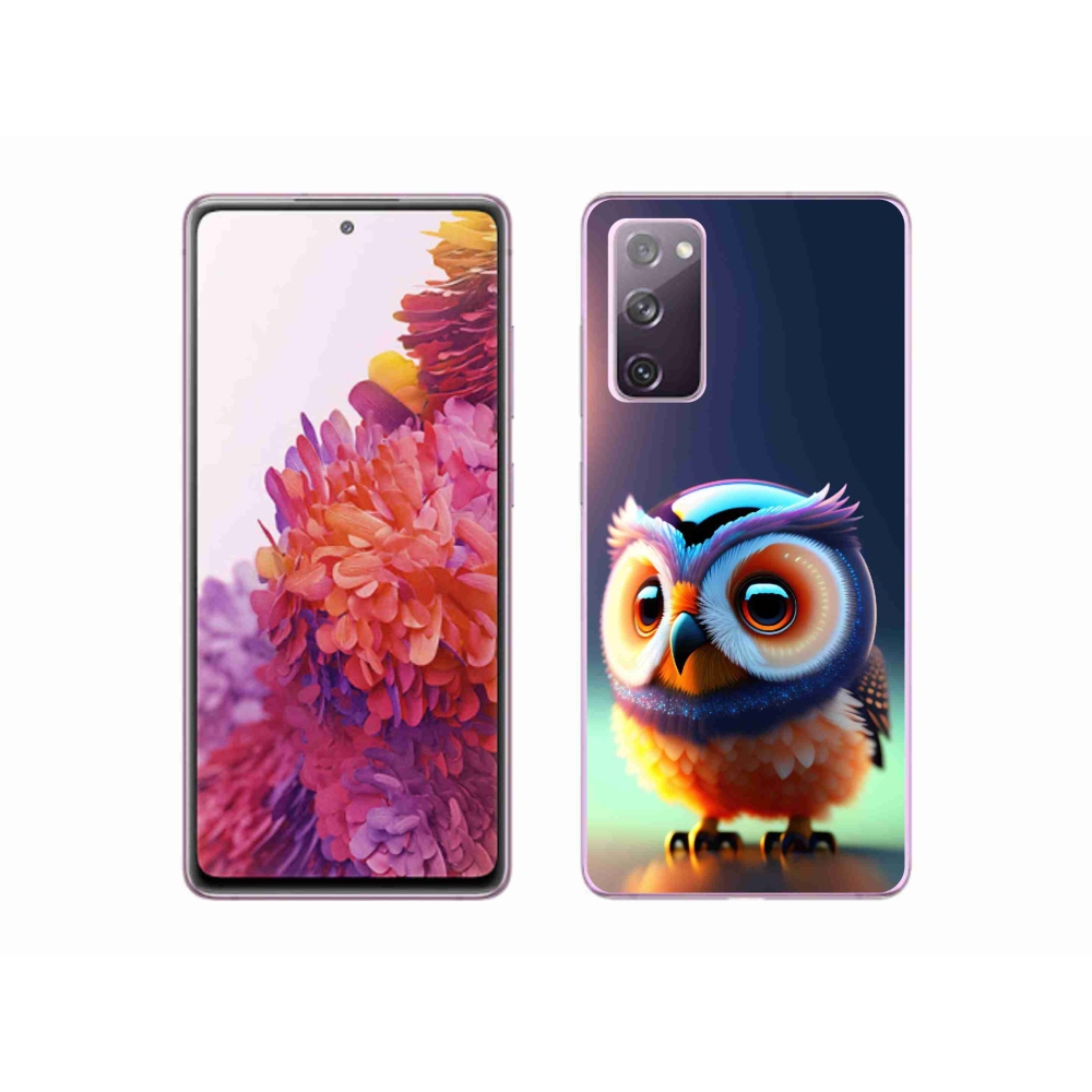 Gél védőhuzat mmCase Samsung Galaxy S20 FE készülékhez - bagoly
