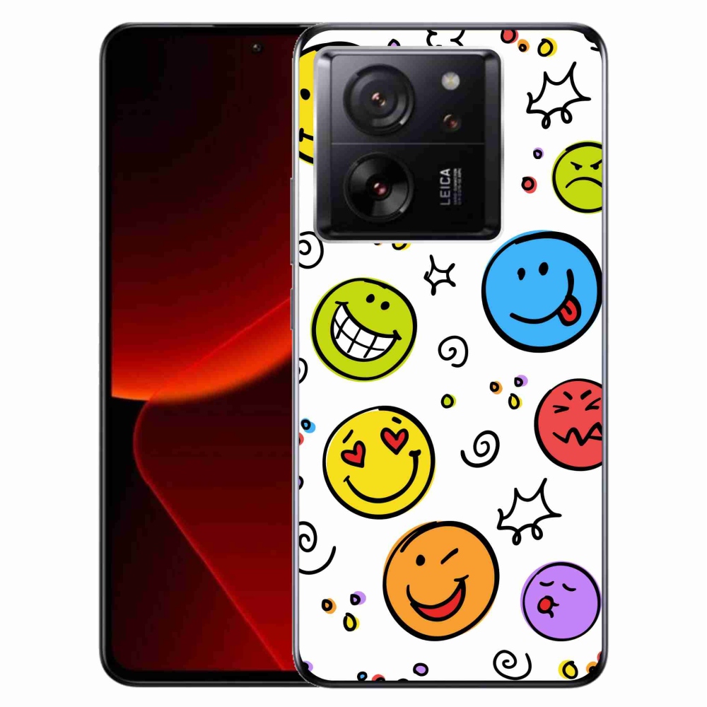 Gél borítás mmCase a Xiaomi 13T/13T Pro készülékhez - smiley-k