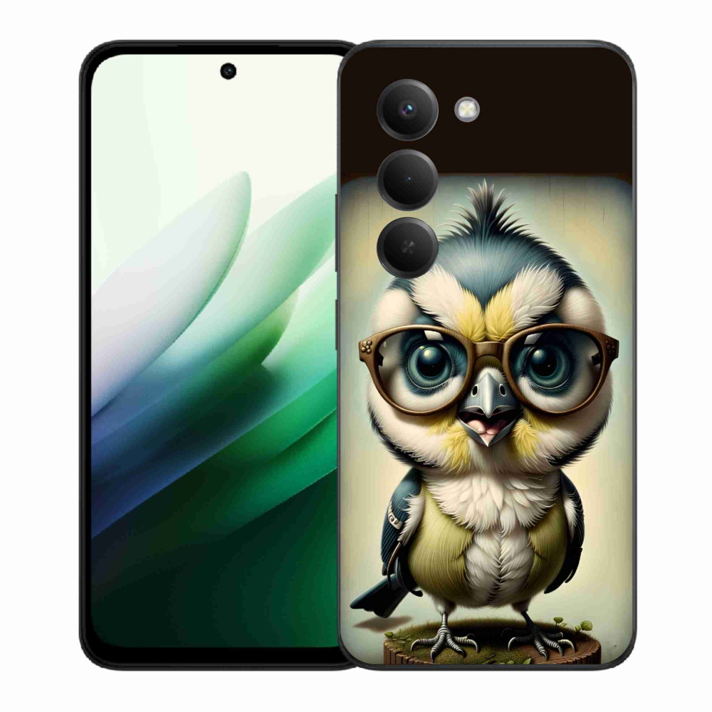 Gél borítás mmCase a Xiaomi Redmi 15 5G - kölyök szemüveggel