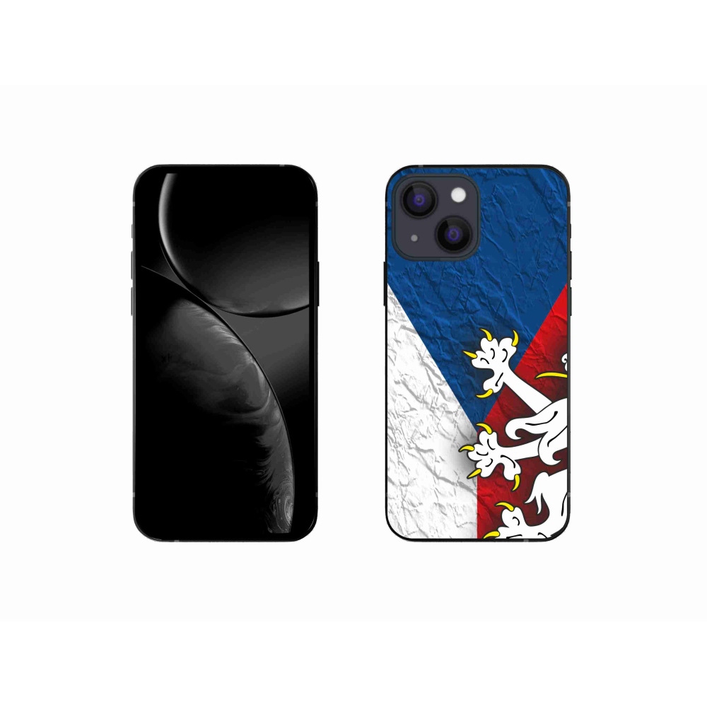 Zselés borítás mmCase iPhone 13 mini 5.4 - cseh zászló 1