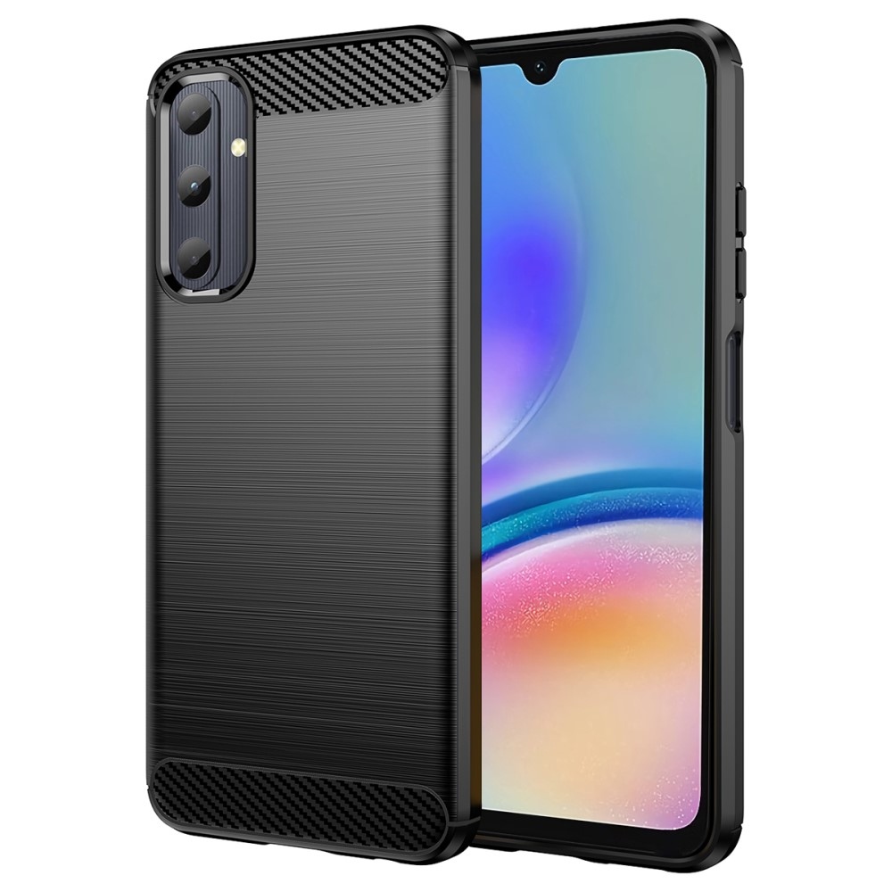 Szénálló zselés tok Samsung Galaxy A05s készülékhez - fekete