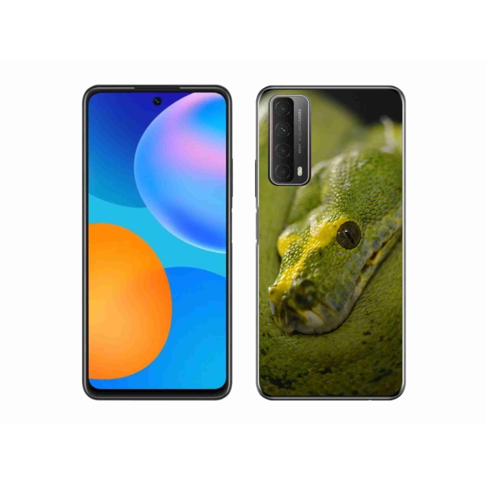 Gél védőburkolat mmCase a Huawei P Smart (2021) - kígyó 2