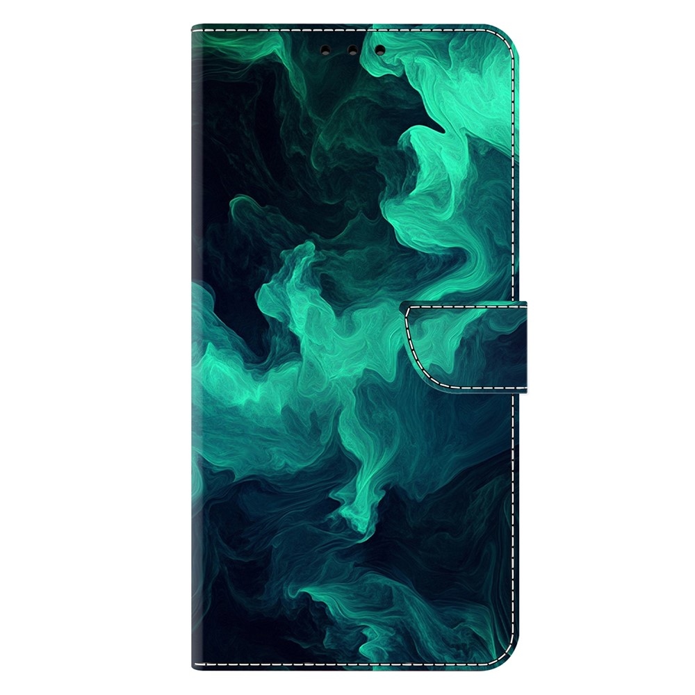 Határozottan könyv tok Samsung Galaxy A17 5G/A26 5G - zöld füst