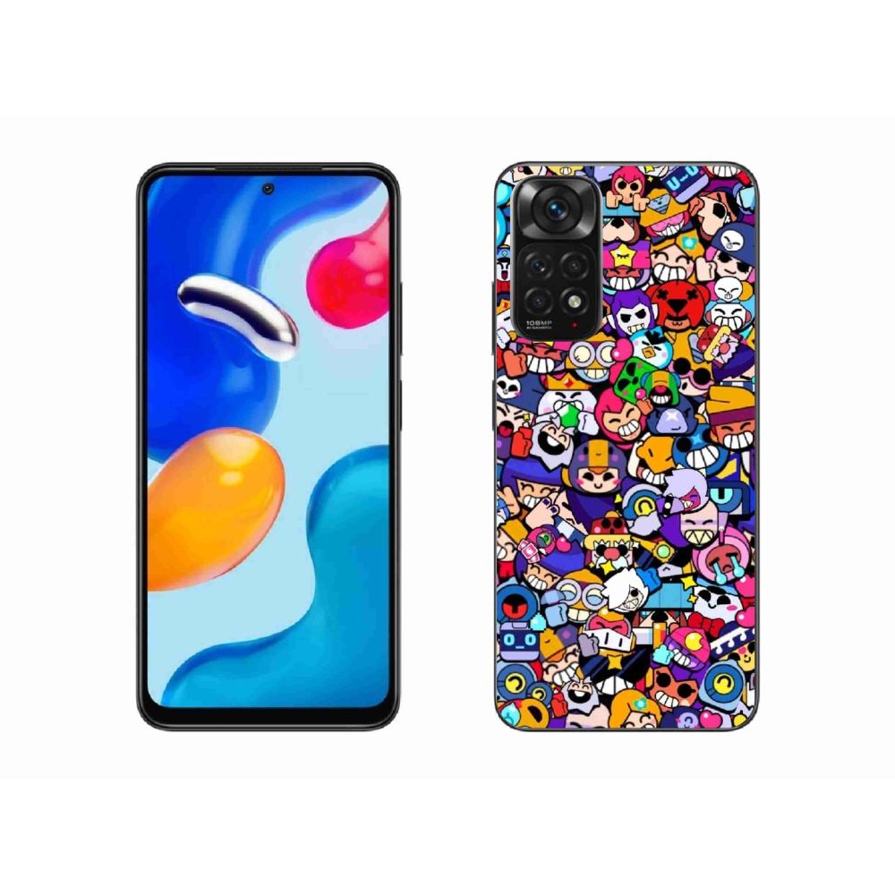 Gél borítás mmCase a Xiaomi Redmi Note 11 4G-hez - brawl stars 2