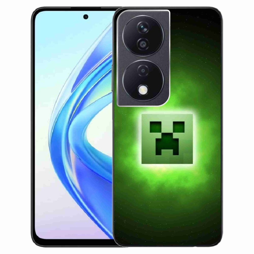 Gél védőburkolat mmCase a Honor X7b/Honor 90 Smart készülékhez - minecraft