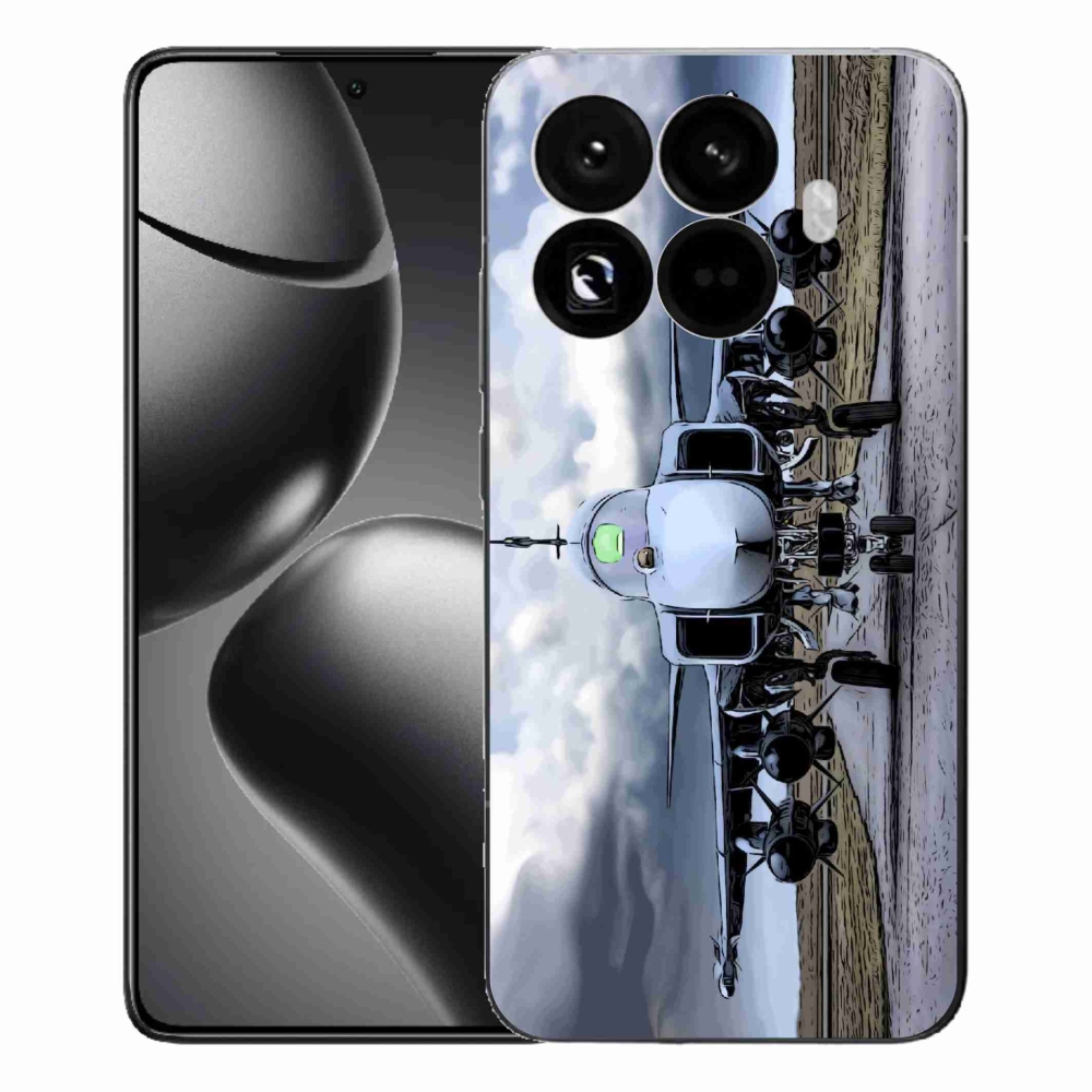 Gélburkolat mmCase a Xiaomi 15T Pro számára - katonai repülőgépek