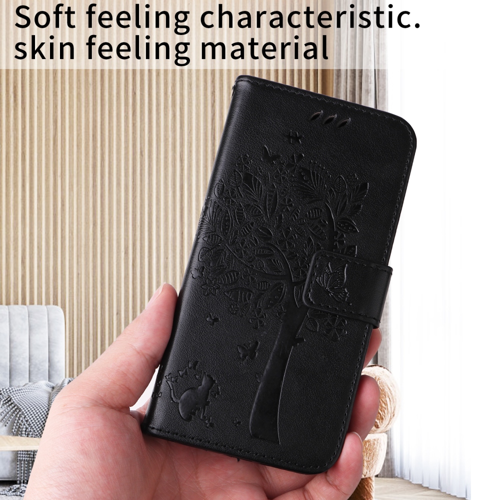 Fák könyve tok Xiaomi Poco F7 5G-hez - fekete