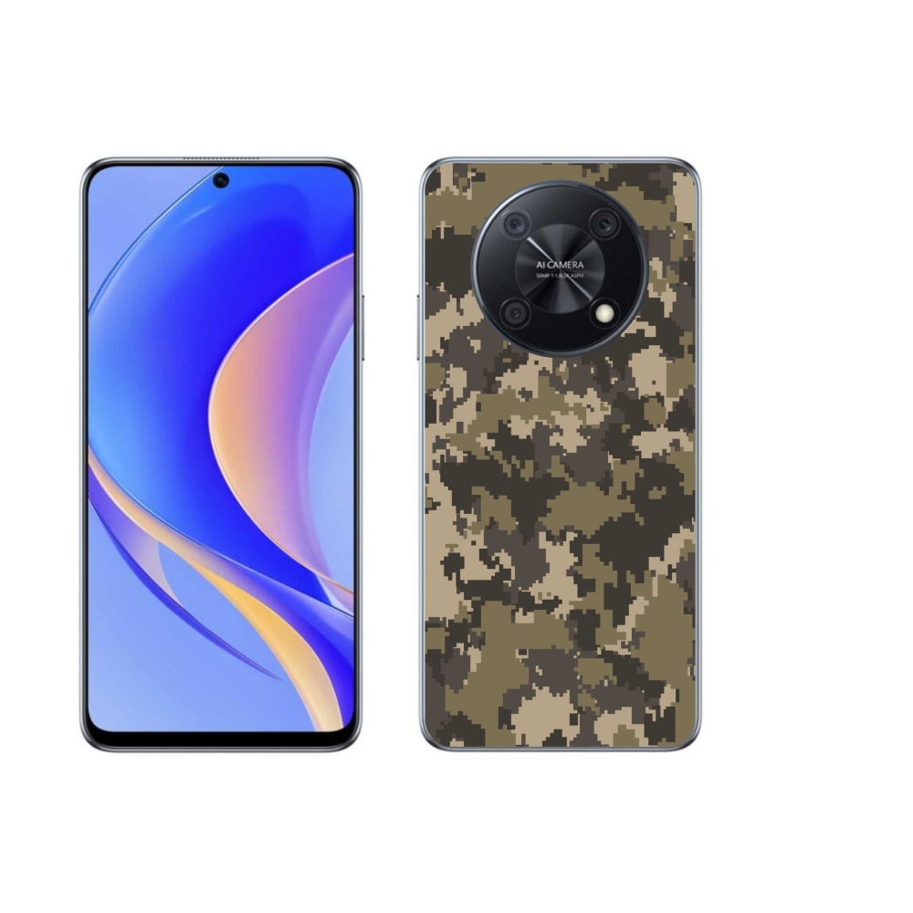 Gél borítás mmCase a Huawei Nova Y90 készülékhez - terepszínű minta 12