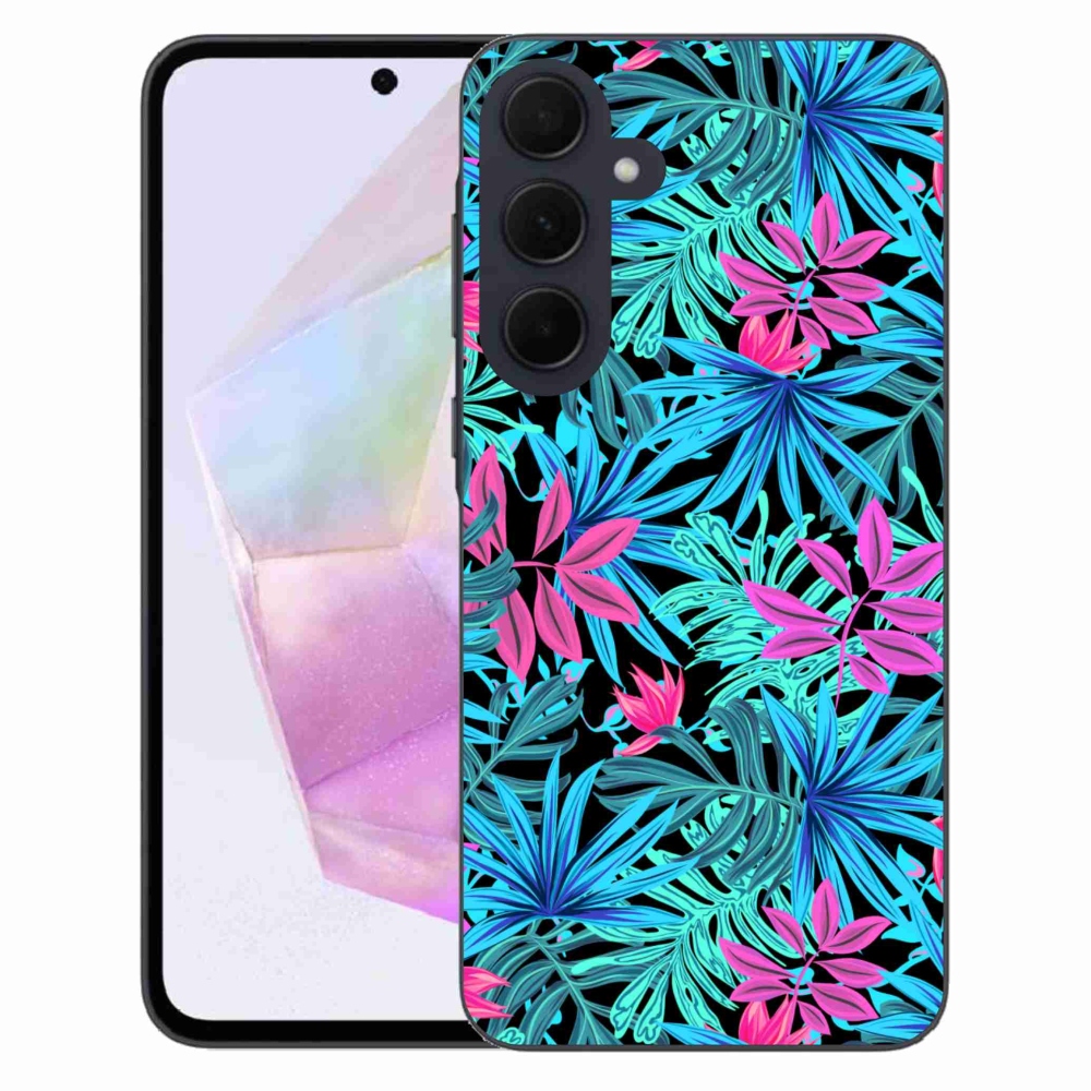 Gél borítás mmCase Samsung Galaxy A35 5G - virágok 3