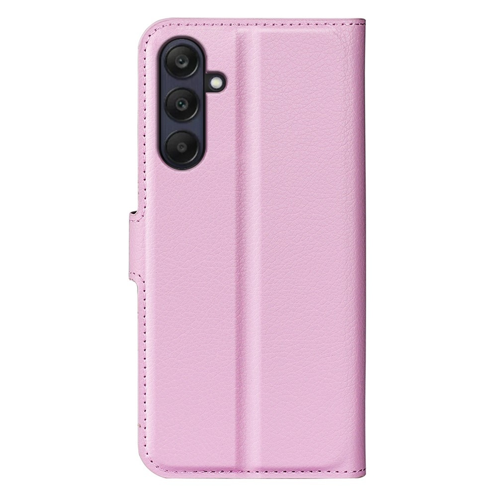 Litchi könyv tok Samsung Galaxy A26 5G - rózsaszínű