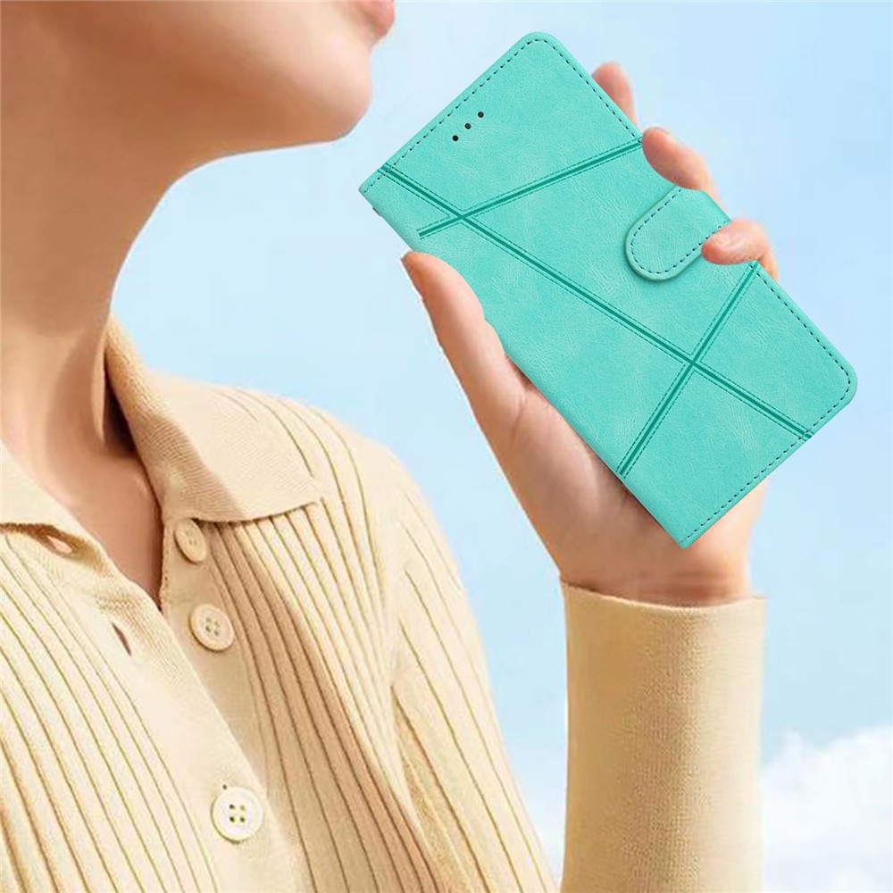 Line book tok Samsung Galaxy S25 FE készülékhez - teal - kék színű
