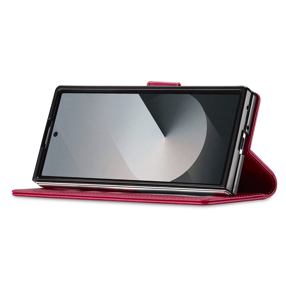 IMEEKE könyv tok Samsung Galaxy Z Fold7 5G - rózsaszín - rózsa