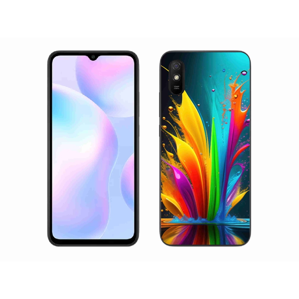 Gél borítás mmCase a Xiaomi Redmi 9A számára - absztrakt motívum 1