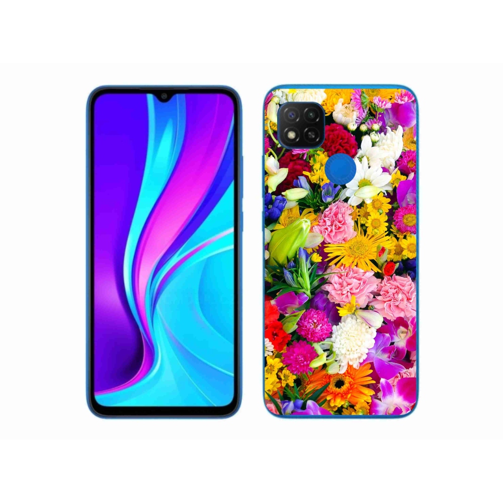 Gél borítás mmCase a Xiaomi Redmi 9C-hez - virág 12