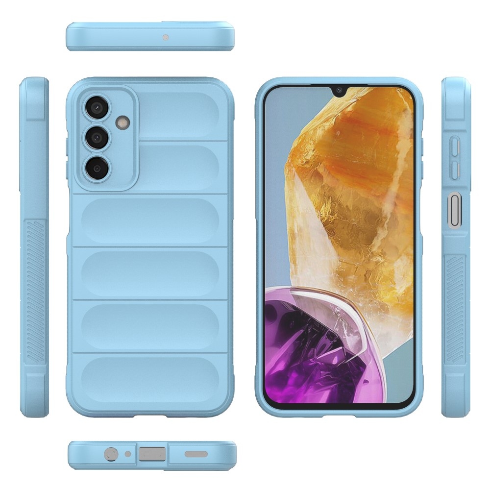 Rugg tartós zselés tok Samsung Galaxy M15 5G - világoskék színben