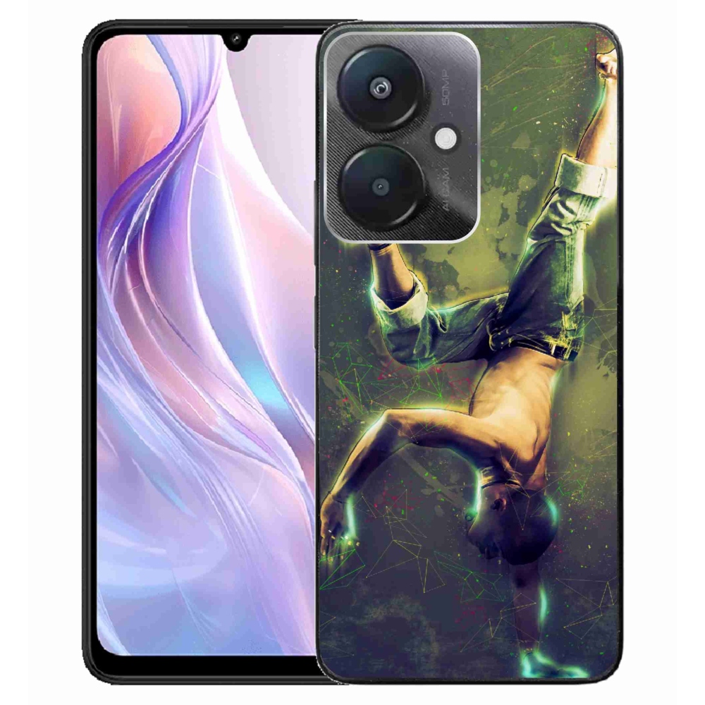 Gél borítás mmCase a Xiaomi Redmi 13C 5G számára - breakdance