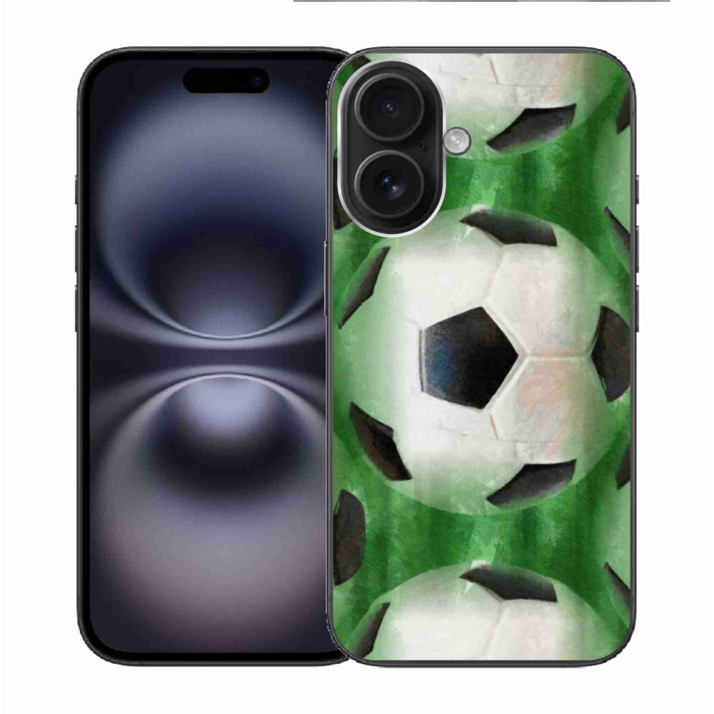 Gél borítás mmCase iPhone 16 készülékhez - focilabda