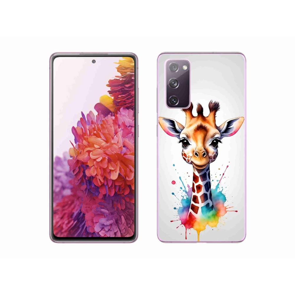 Zselés borítás mmCase Samsung Galaxy S20 FE - zsiráf 1