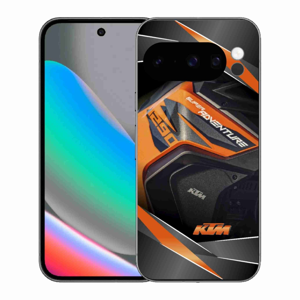 Zselés borítás mmCase a Google Pixel 10 Pro számára - motoros ktm