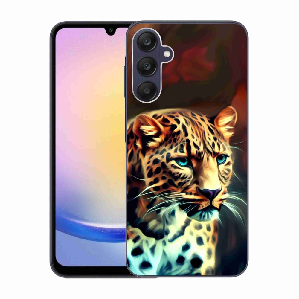 Zselés borítás mmCase Samsung Galaxy A25 5G - leopárd