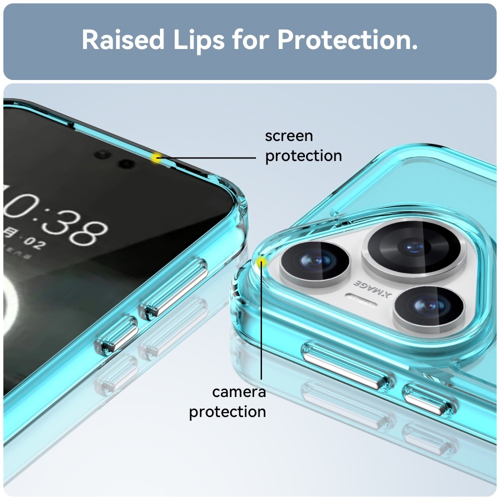 Candy zselés tok Huawei Pura 70 - világoskék színben