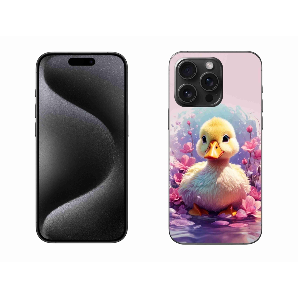 Zselés borítás mmCase iPhone 15 Pro Max készülékhez - kacsa