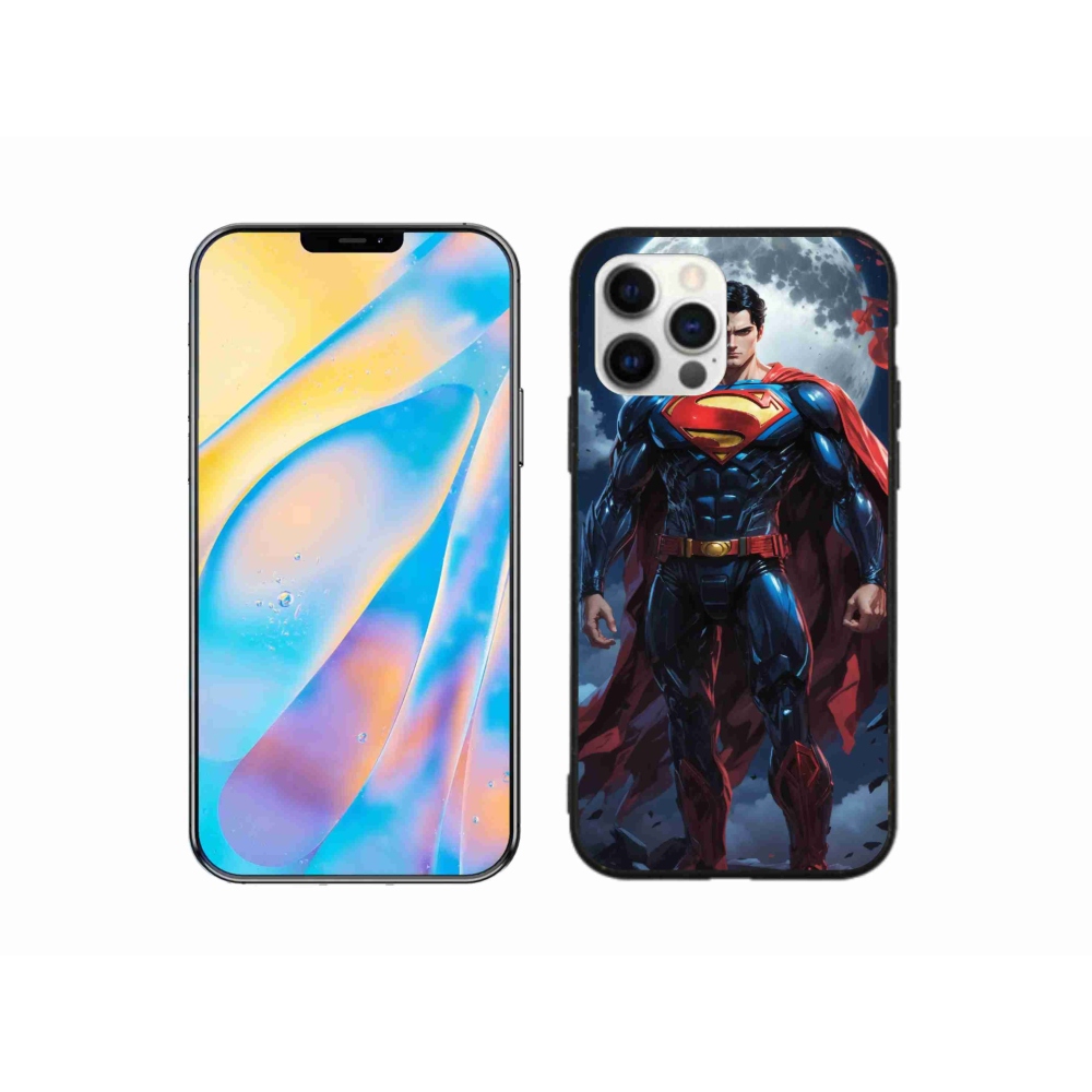 Gél borítás mmCase iPhone 12 készülékhez - superman