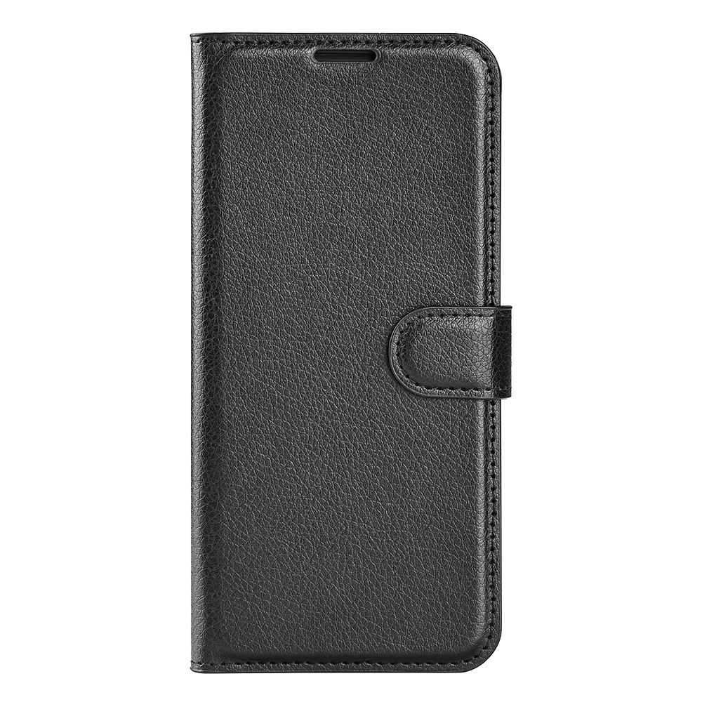 Litchi könyv tok Samsung Galaxy Xcover 7 Pro készülékhez - fekete