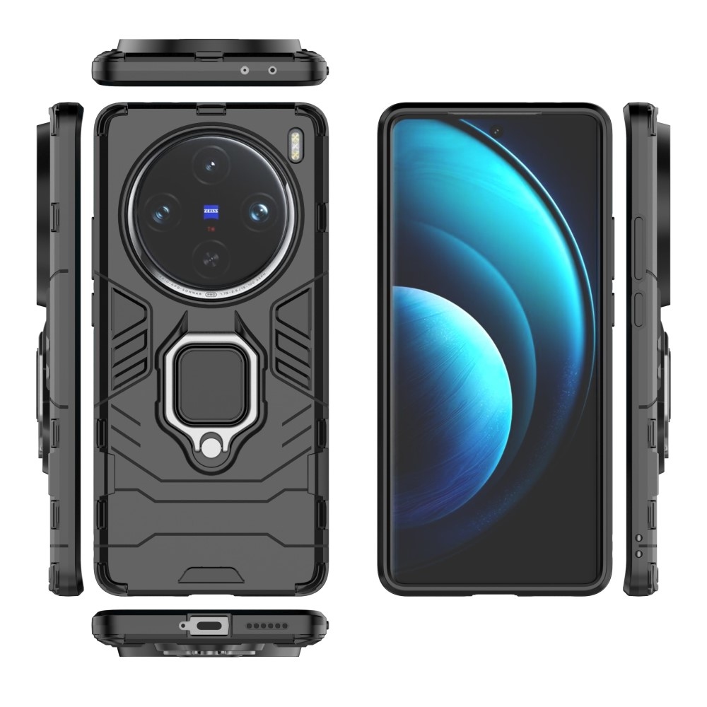 Guardy tartós borító a Vivo X100 Pro 5G készülékhez - fekete