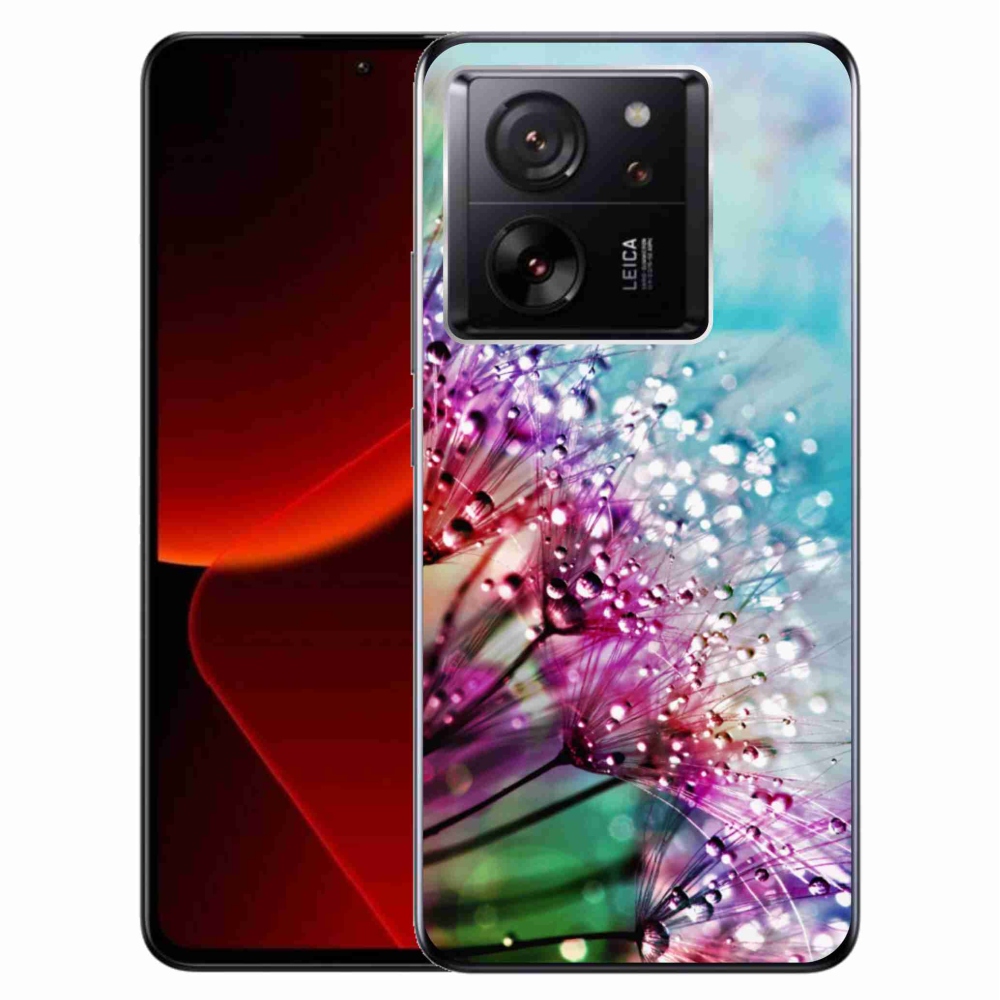 Gél borítás mmCase a Xiaomi 13T/13T Pro számára - színes virágok