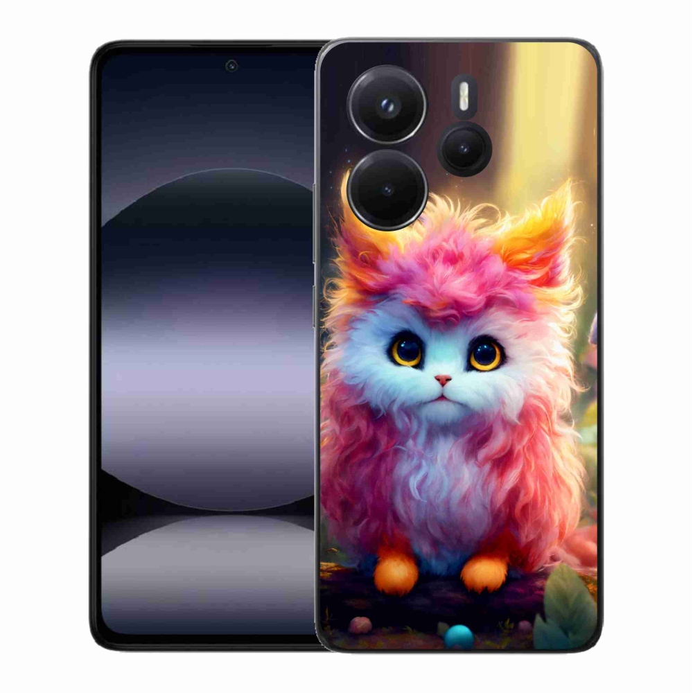 Gél borító mmCase a Xiaomi Redmi Note 14-hez - aranyos cica 5