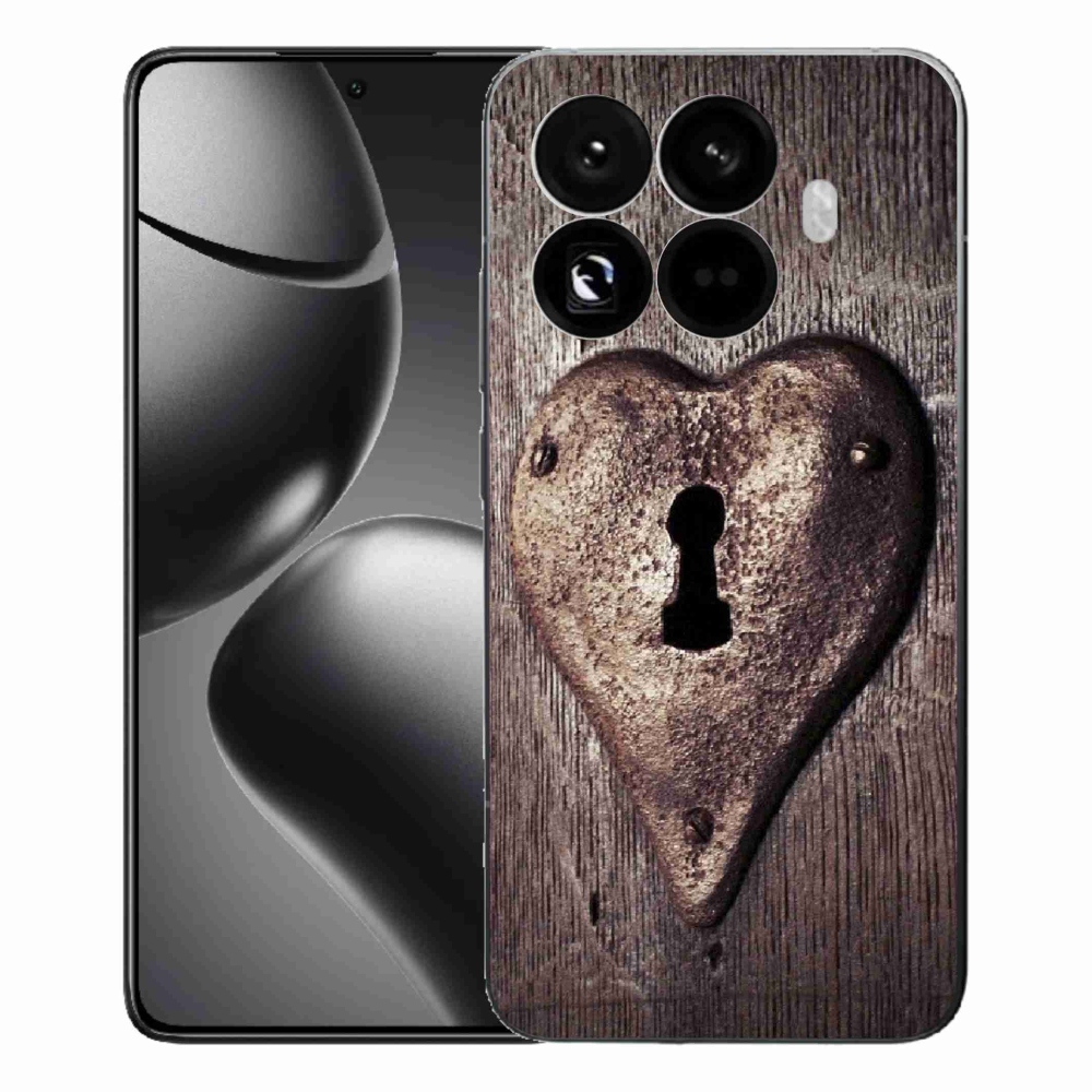 Gél borítás mmCase a Xiaomi 15T Pro számára - szív alakú zár