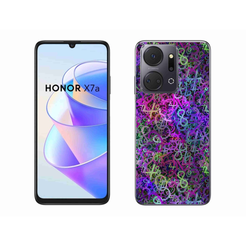 Zselés borítás mmCase a Honor X7a számára - absztrakt motívum 25