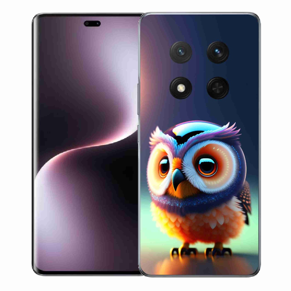 Gél borítás mmCase a Honor Magic 7 Lite 5G számára - bagoly