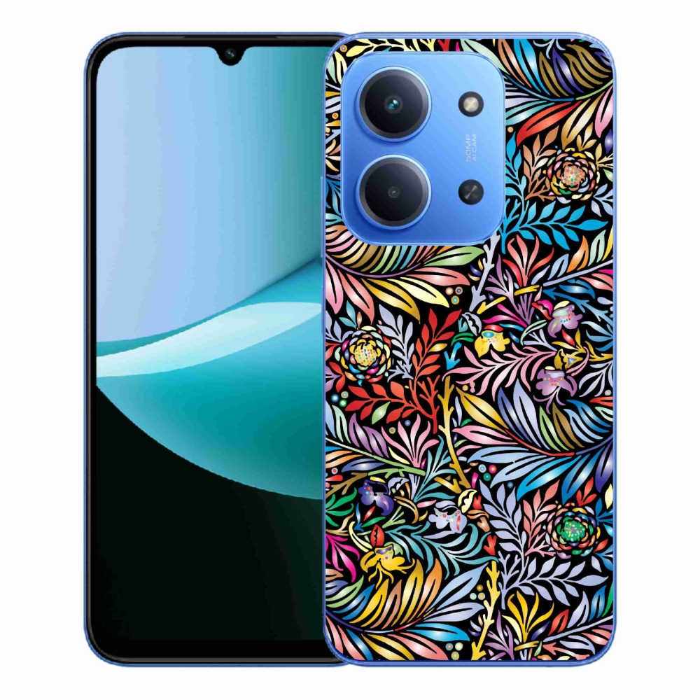 Gél borítás mmCase a Xiaomi Redmi 15C 4G/5G (173mm) - virágok 5