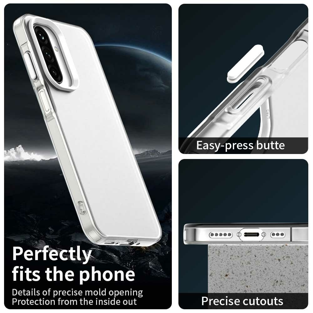 Candy matt zselés tok Samsung Galaxy A26 5G - fehér