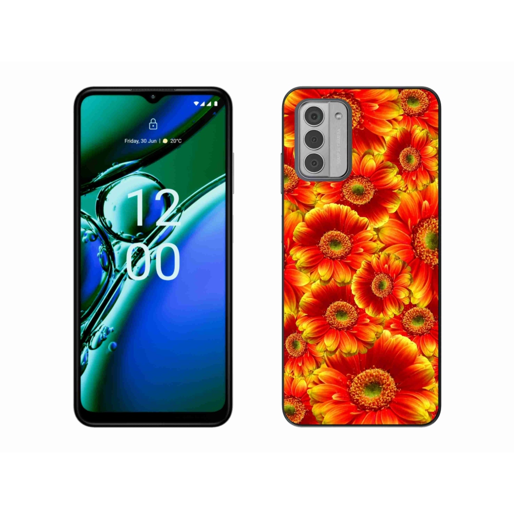 Zselés borító mmCase a Nokia G42 készülékhez - gerbera 1