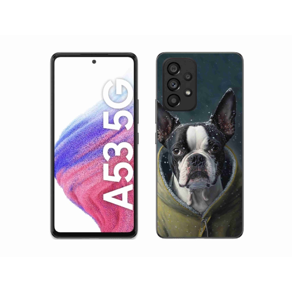 Zselés borítás mmCase Samsung Galaxy A53 5G - bulldog