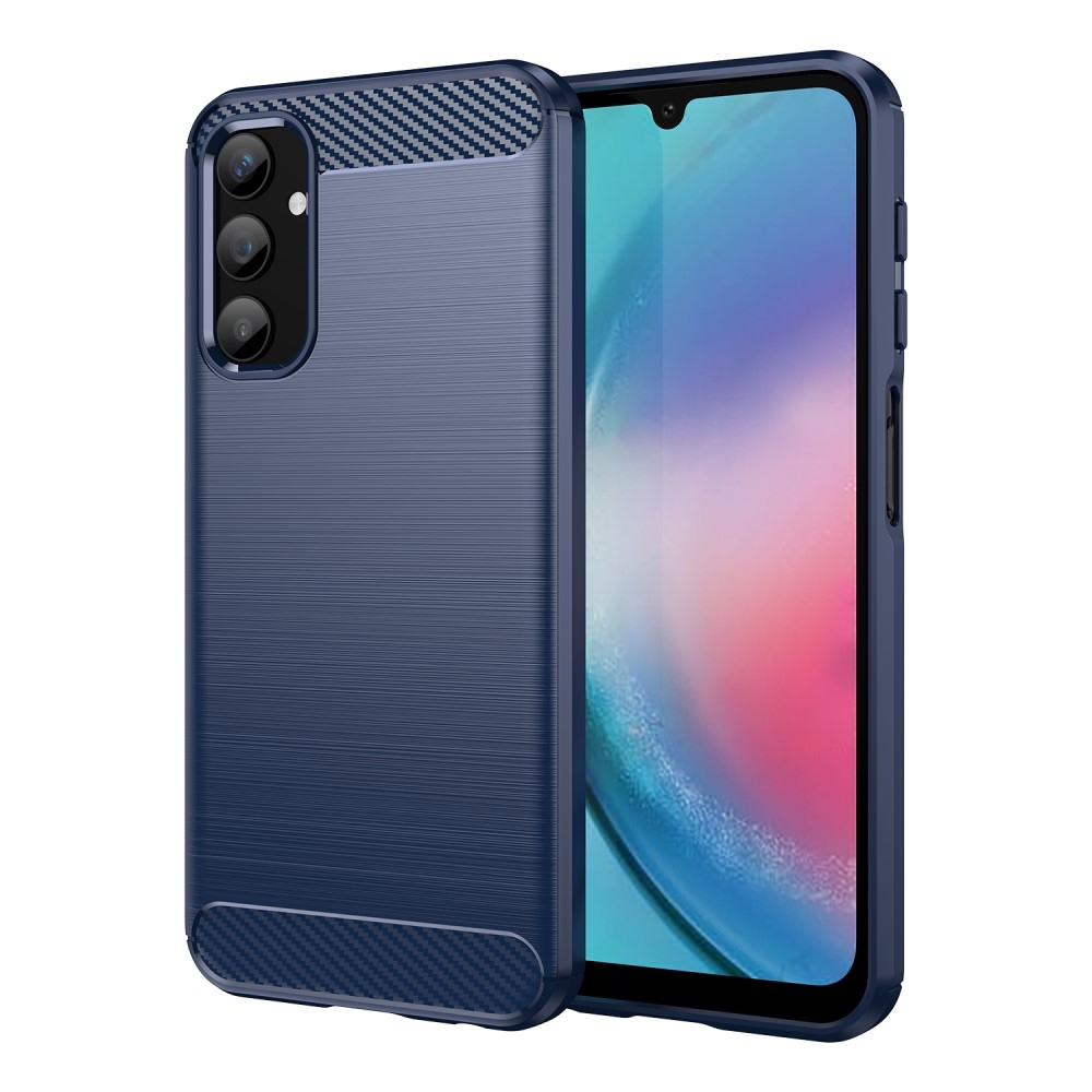 Szénálló zselés tok Samsung Galaxy A25 5G - kék