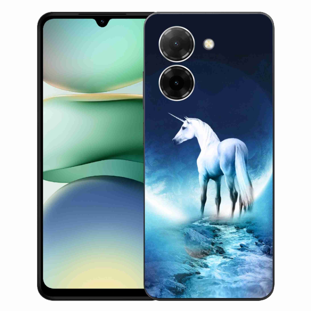 Gél borítás mmCase a Xiaomi Redmi A5 (173.45x79.35x8.45mm) - fehér egyszarvúhoz