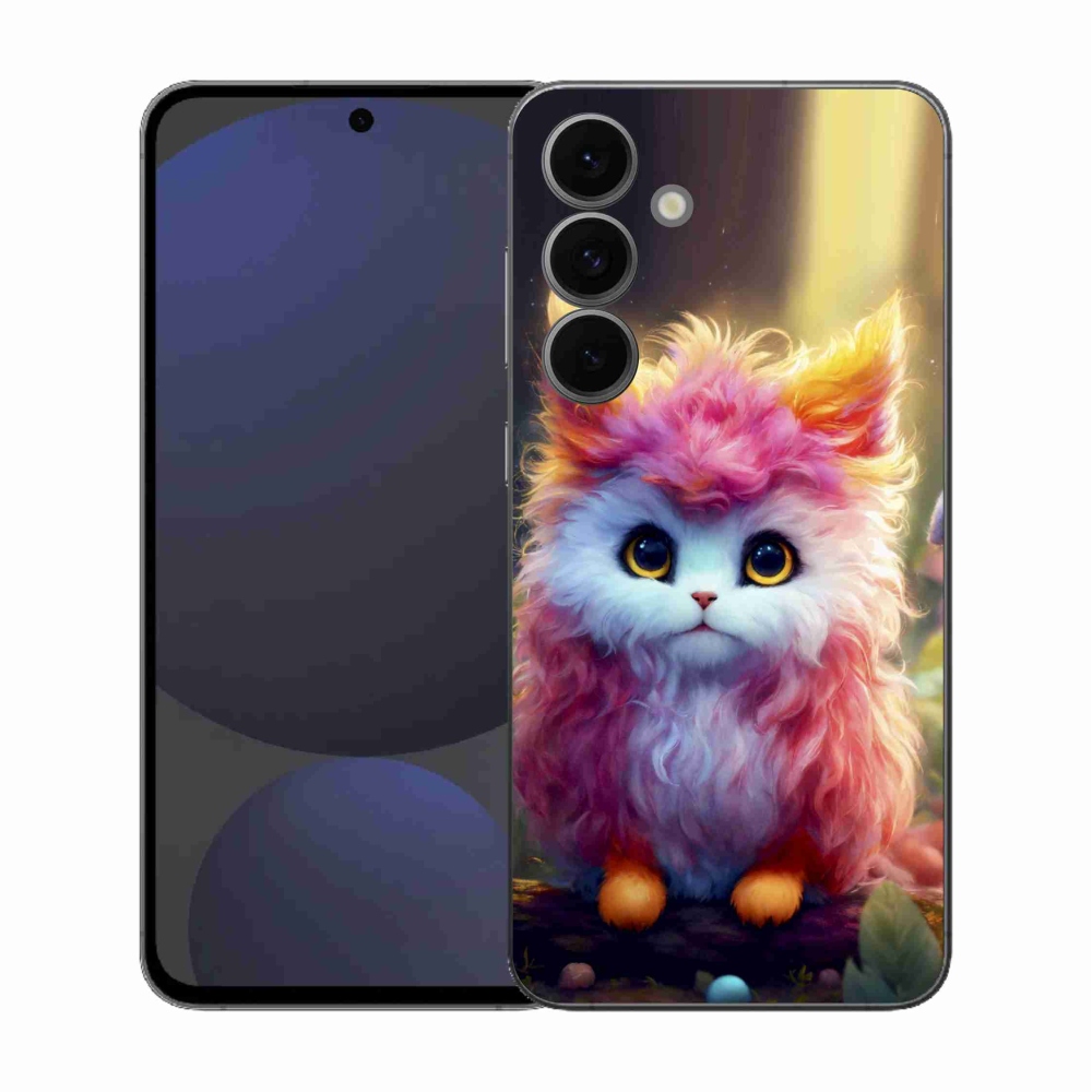 Gél borítás mmCase Samsung Galaxy S25 FE - aranyos cica 5