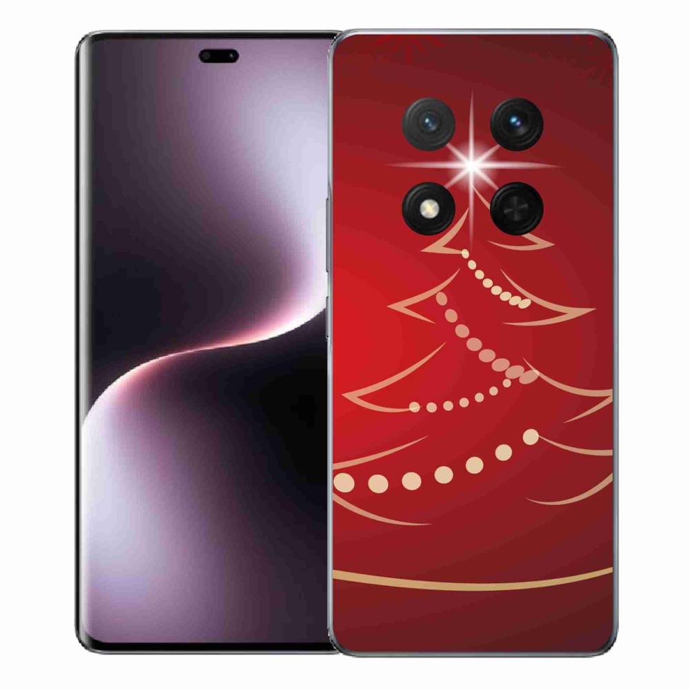 Gél borító mmCase a Honor Magic 7 Lite 5G számára - karácsonyfa karikatúra