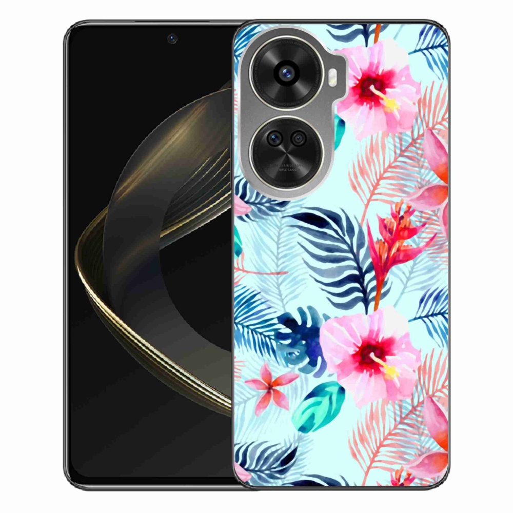 Gél borítás mmCase a Huawei Nova 12 SE számára - virágok