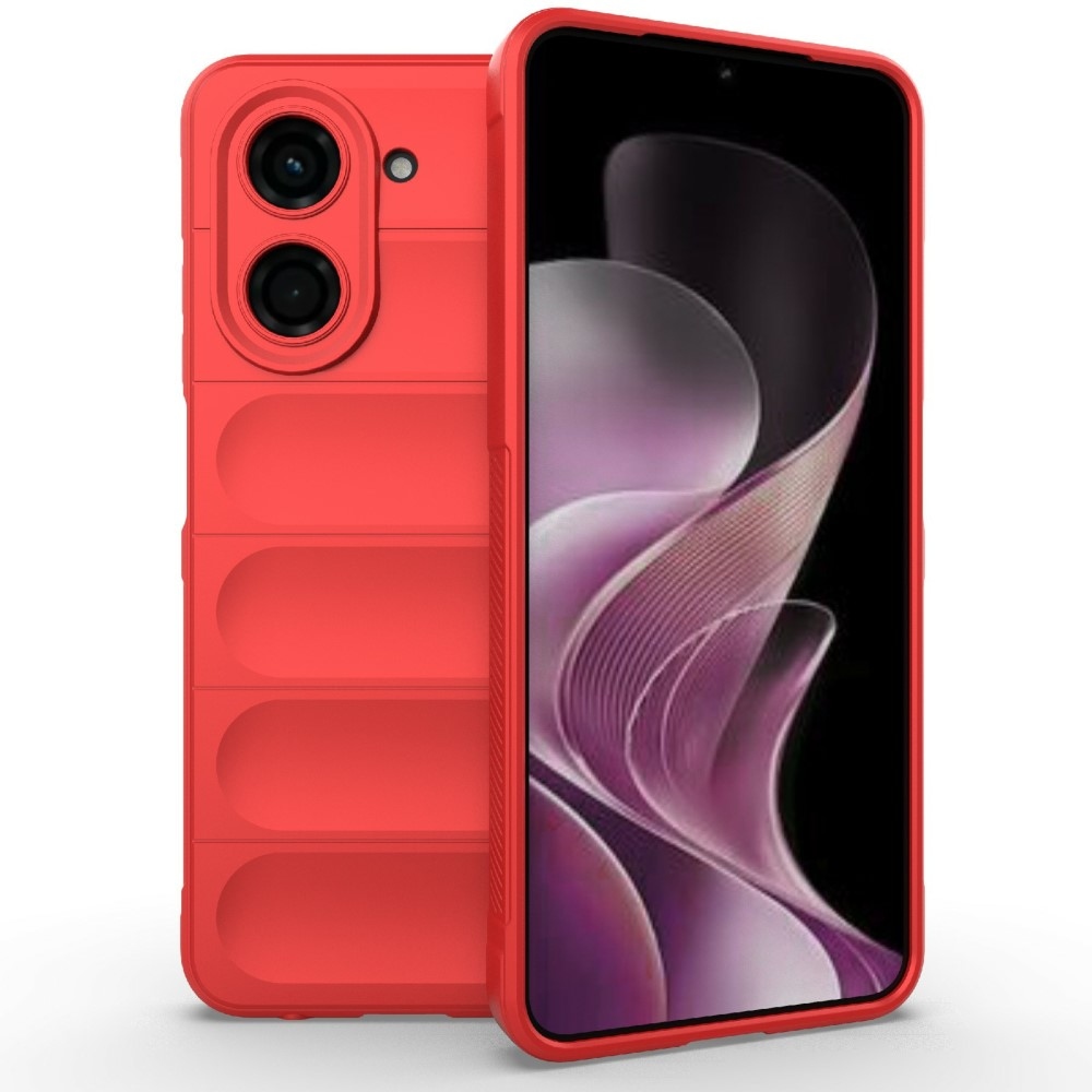 Rugg tartós zselés tok Xiaomi Redmi A5 (171.7x77.8x8.3mm) - piros