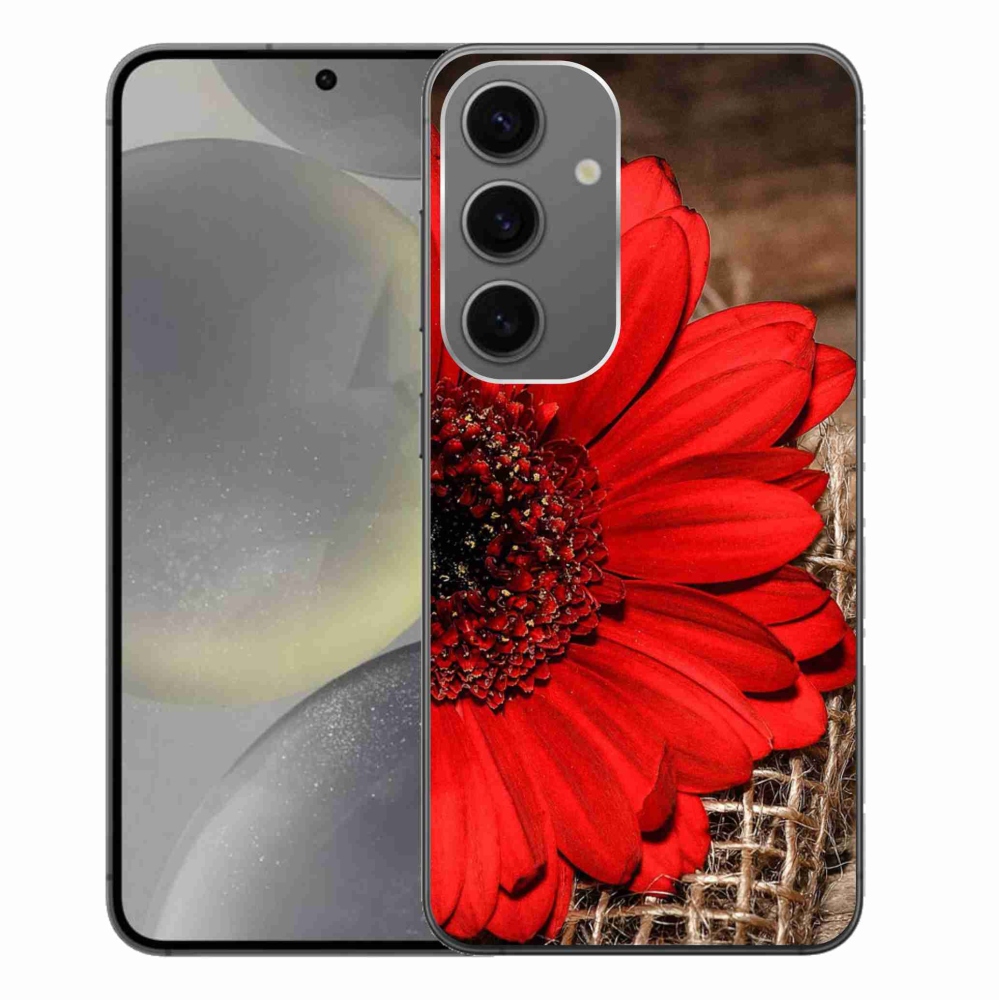 Gél borítás mmCase Samsung Galaxy S24+ készülékhez - gerbera