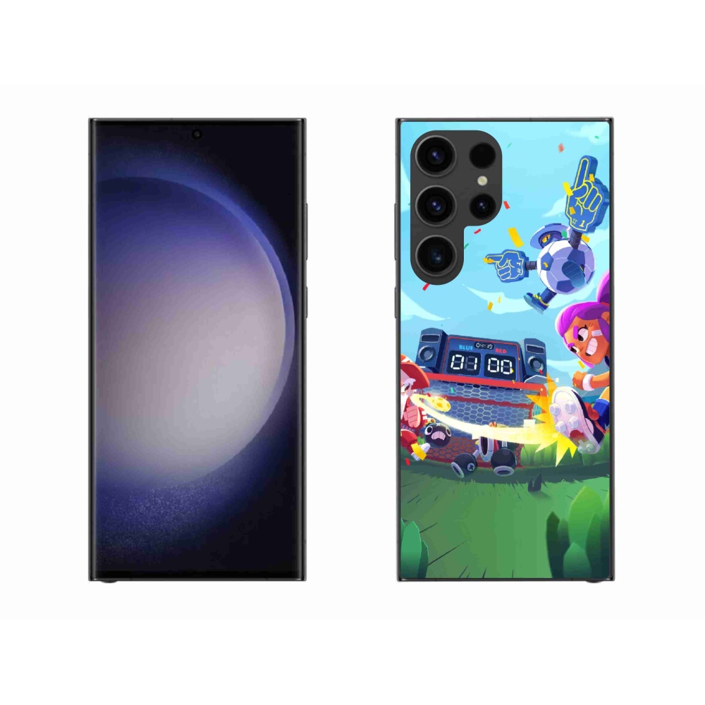 Gél borítás mmCase Samsung Galaxy S23 Ultra 5G - verekedés csillagok 1